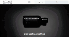 Desktop Screenshot of botaneskinactives.com