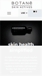 Mobile Screenshot of botaneskinactives.com